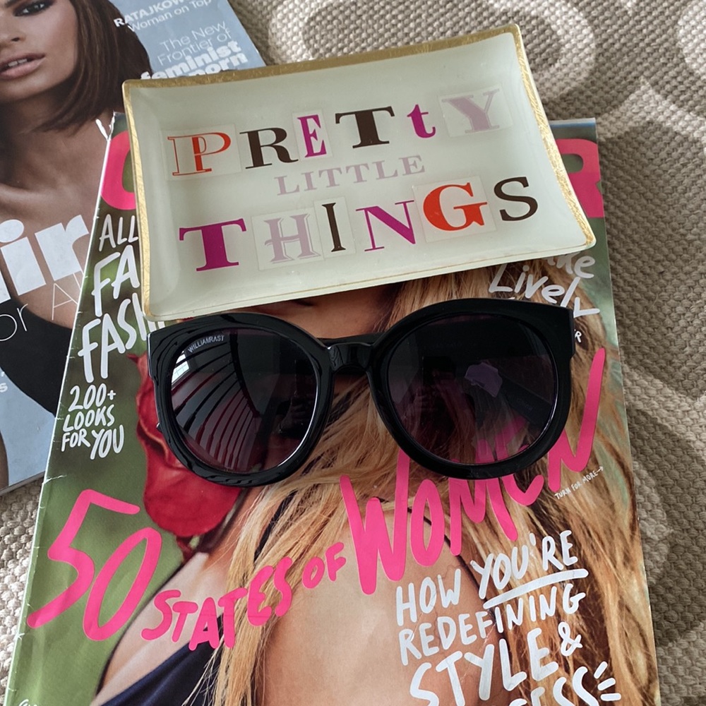 “William Rast by Justin Timberlake & Trace Ayala” black sunglasses 🕶️; NEW